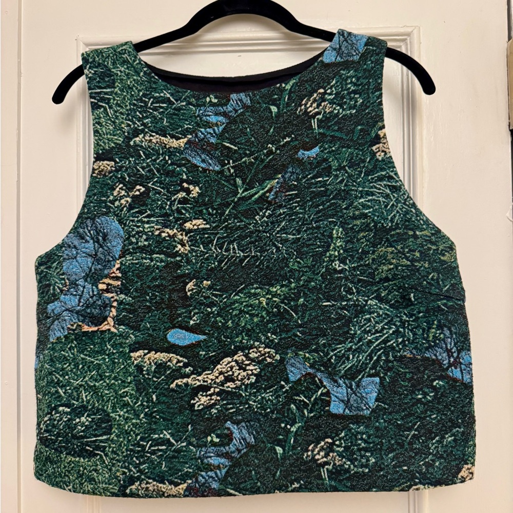 Alpha60 Sam Top in Forest Multi Jacquard - Picture 2 of 8
